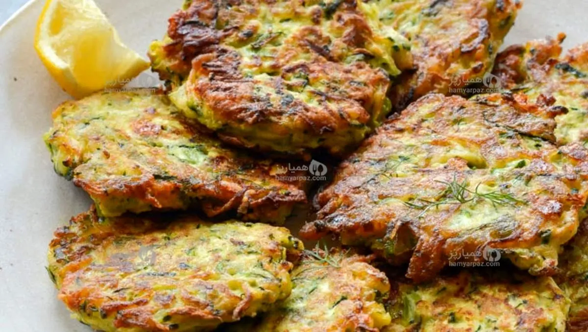 دستور پخت کوکو کدو سبز