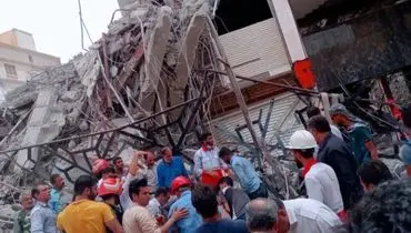 صدور دستور قضایی بررسی علت ریزش ساختمان "متروپل" آبادان