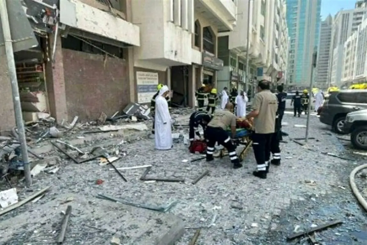 حداقل ۱۲۰ کشته و زخمی در حادثه انفجار در ابوظبی + فیلم