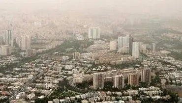شاخص آلودگی هوای تهران بی‌سابقه شد/ عکس