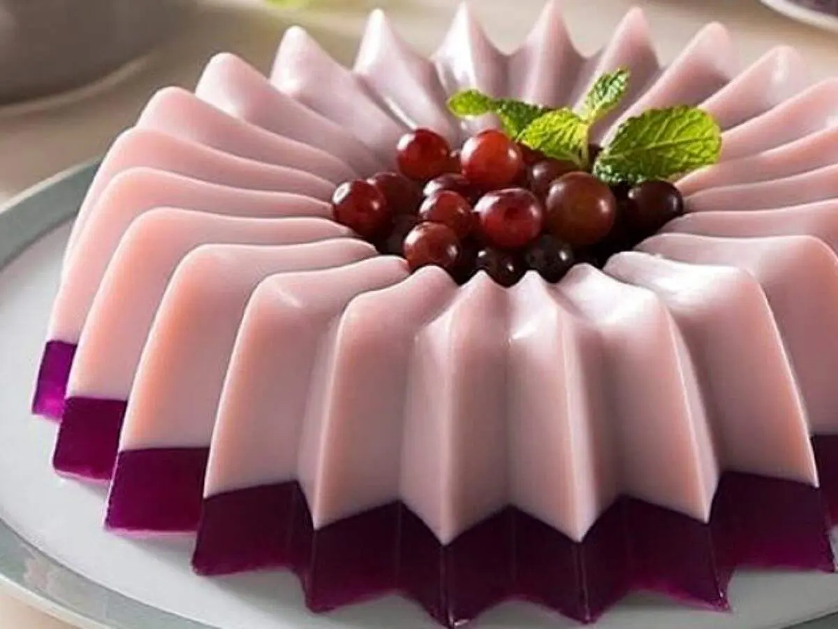 دستور پخت ژله با شیر ساده