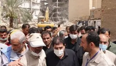 تاکید مخبر بر برخورد قاطع با خاطیان و مقصران ریزش متروپل/ابراز همدردی با خانواده جانباختگان