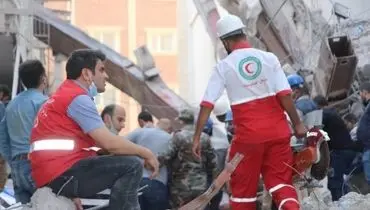 رئیس هلال احمر: آواربرداری متروپل شبانه روزی ادامه دارد