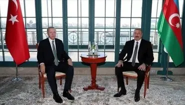 دیدار اردوغان و علی‌اف در باکو