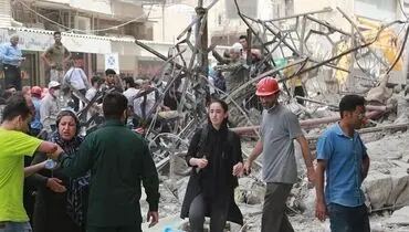 تکذیب بیرون آوردن یک نفر زنده از زیر آوار متروپل