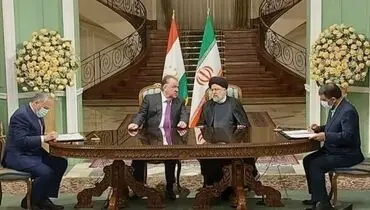 امضای ۱۷ سند همکاری در حوزه‌های مختلف بین ایران و تاجیکستان