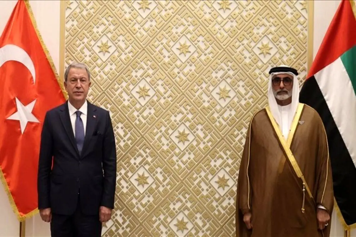 دیدار وزیران دفاع ترکیه و امارات