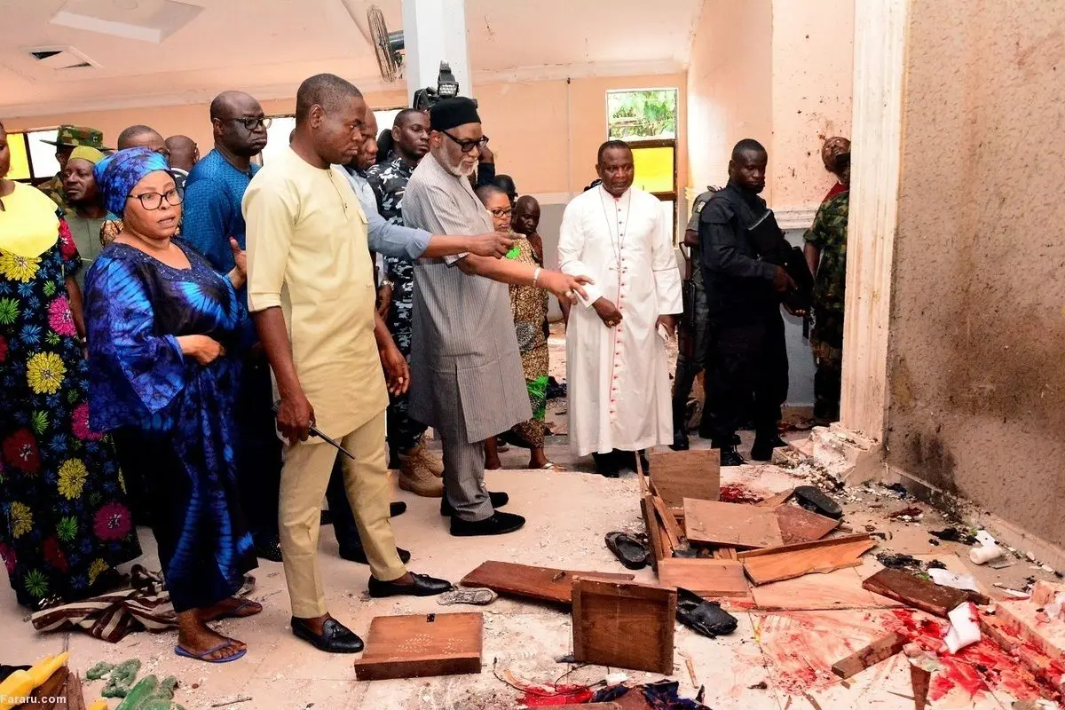 حمله مرگبار به کلیسایی در نیجریه+فیلم