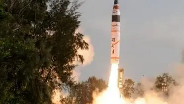 هند موشک بالستیک اتمی ۴هزار کیلومتری آزمایش کرد