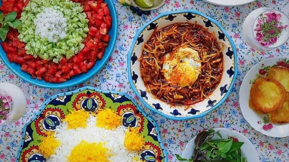 یچاق قیمه خورش خوشمزه استان اردبیل