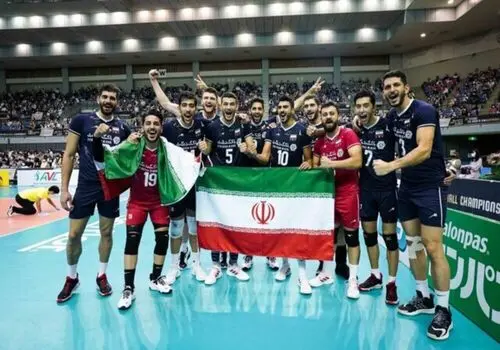 تیم ملی والیبال ساحلی ایران بر بام آسیا ایستاد