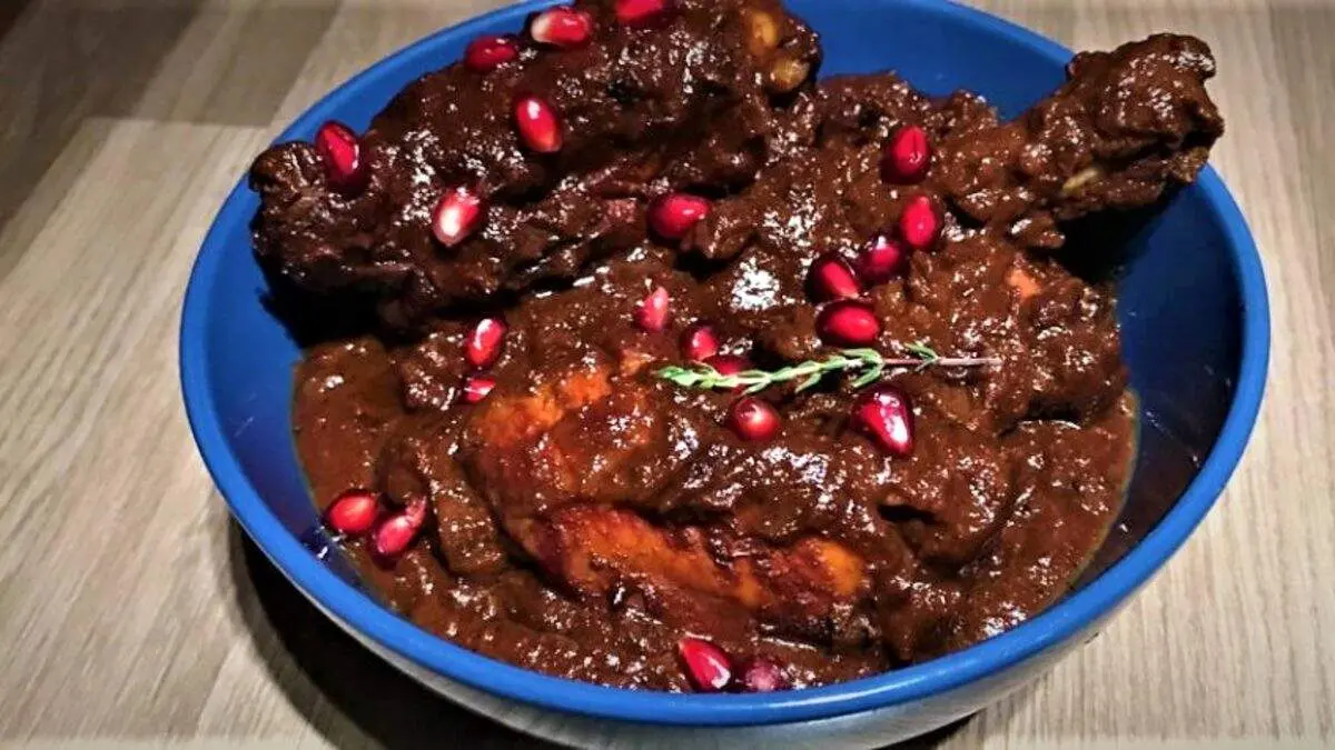 آموزش تهیه یک غذای گیلانی/انار دانه مسما