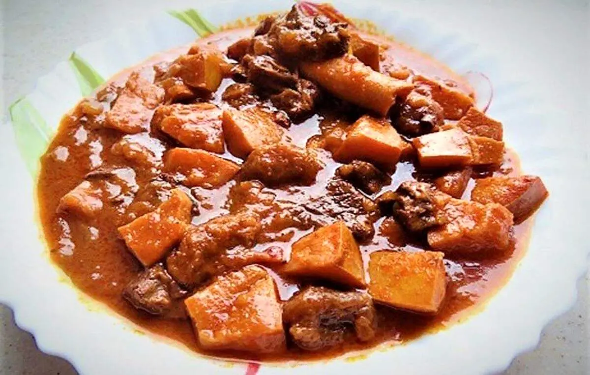 خورش قلیه ترش غذای لرستانی پرطفدار