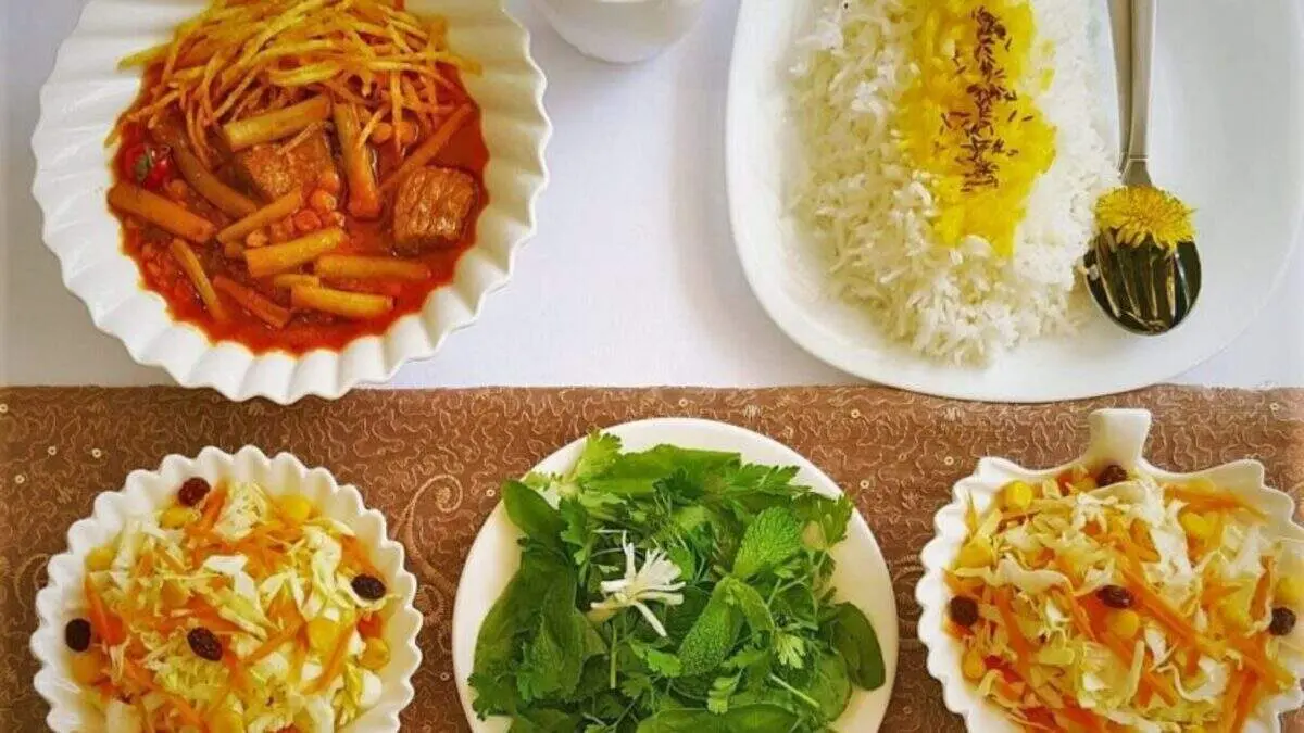آموزش پخت خورش کنگر