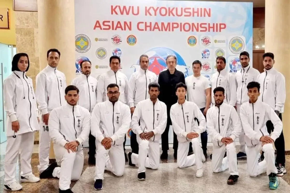 تیم منتخب کیوکوشین کاراته ایران اعزامی به نایب قهرمان آسیا شد