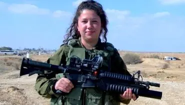 سرباز زن اسرائیلی از چه چیزی ترسید؟+فیلم