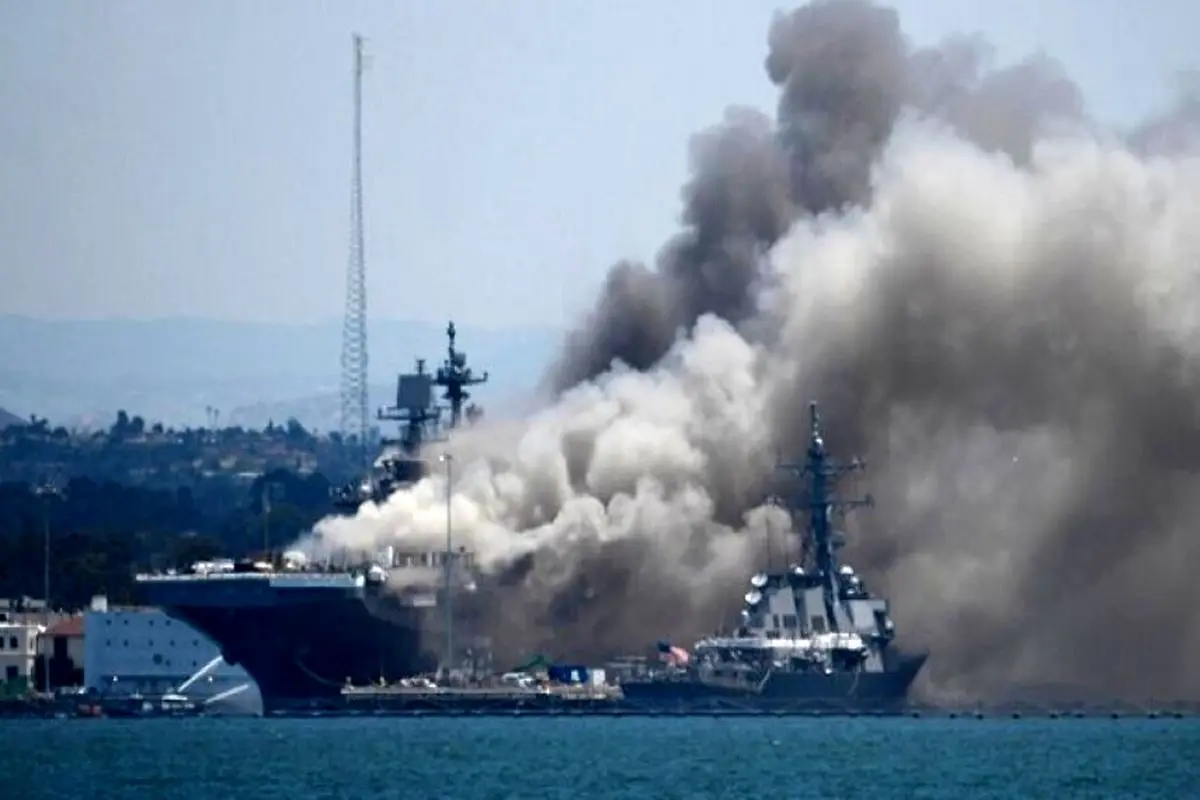 ویدیو| حمله روس ها به کشتی های امریکایی