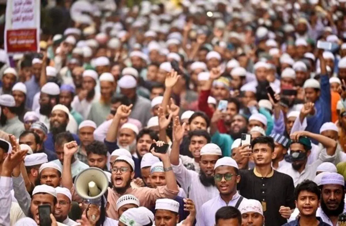 تظاهرات مسلمانان جهان علیه اهانت به پیامبر (ص) + تصاویر