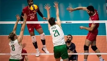 ایران ۳ - استرالیا ۱ / زور استرالیا به والیبال ایران نرسید