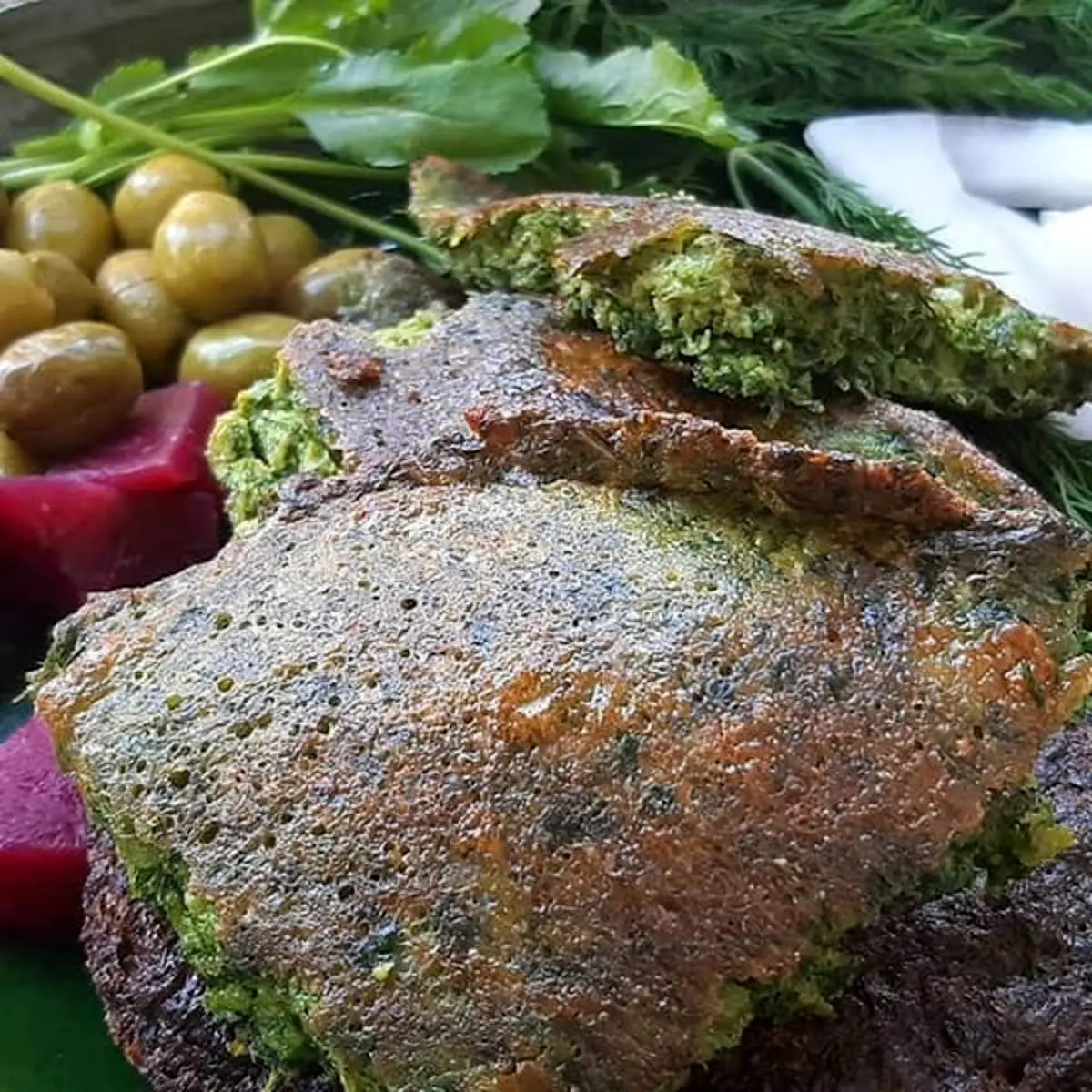طرز تهیه کوکو جعفری