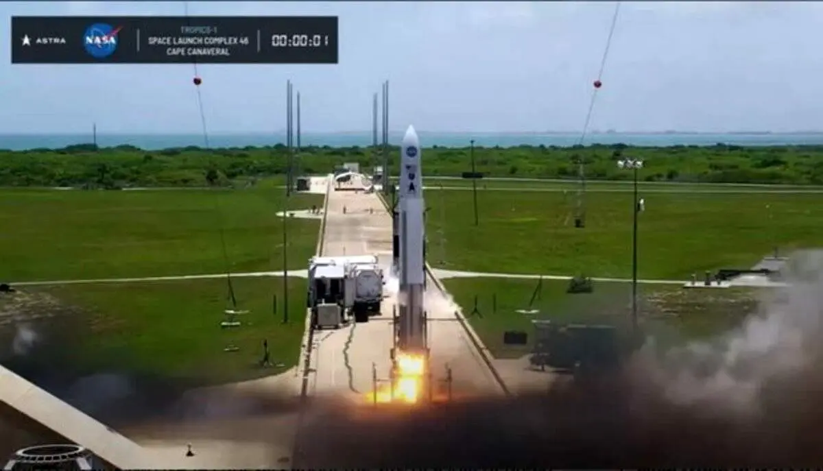 شکست موشک "آسترا" ۲ ماهواره ناسا را از بین برد +عکس