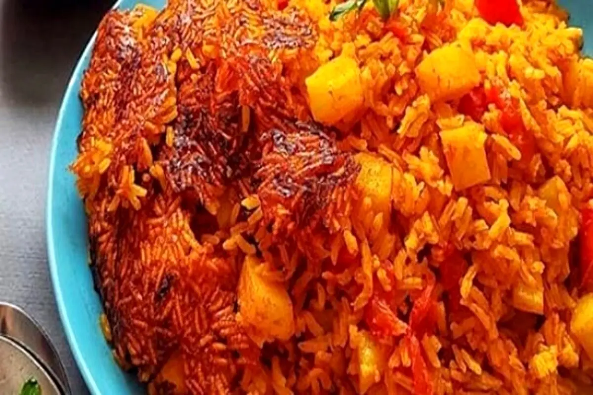 دستور پخت استانبولی پلو [دمی گوجه]