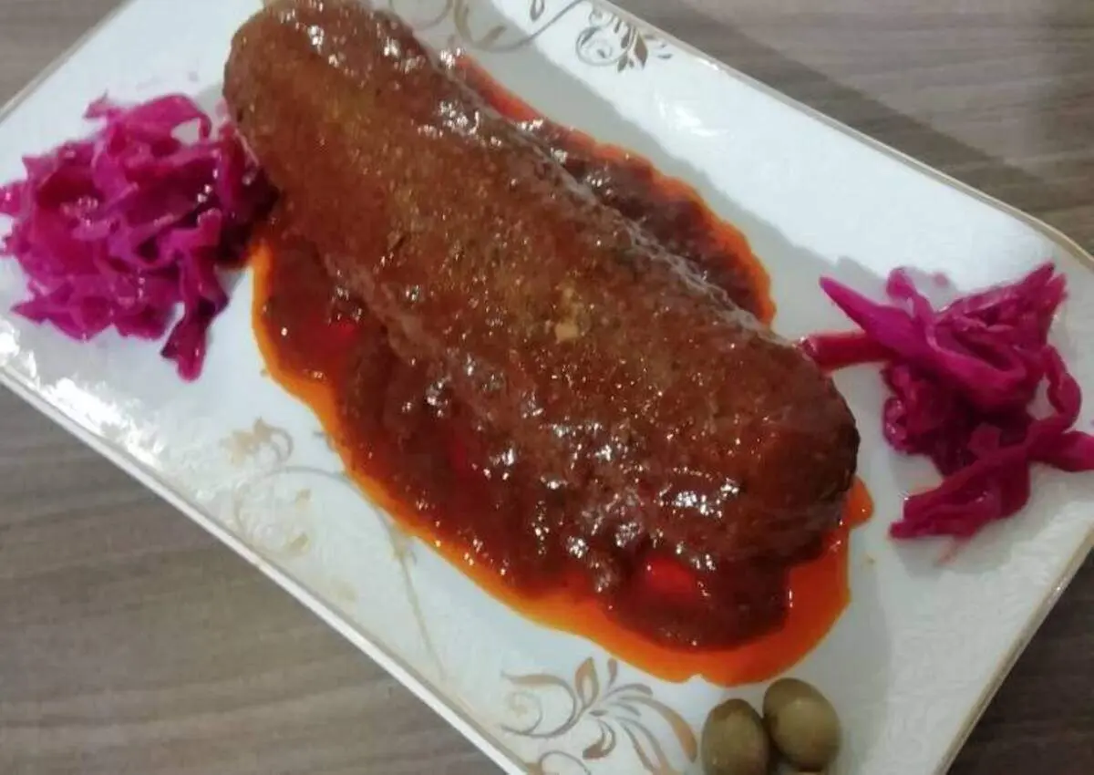 دستور پخت رولت گوشت  با گردو و زرشک