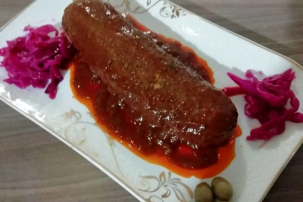 دستور پخت رولت گوشت با گردو و زرشک