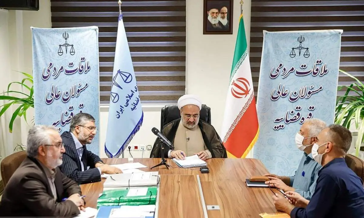 ملاقات مردمی معاون اول دستگاه قضا برای سومین بار از مرکز ارتباطات مردمی قوه قضائیه برگزار شد