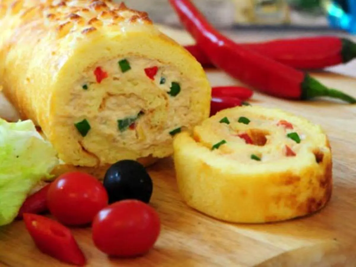طرز تهیه رولت مرغ چرخ کرده