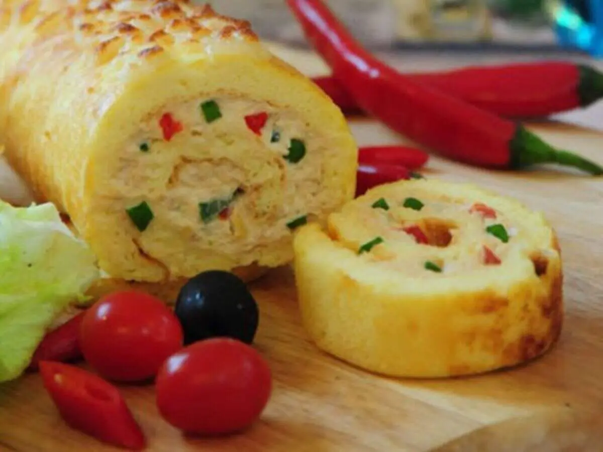 طرز تهیه رولت مرغ چرخ کرده