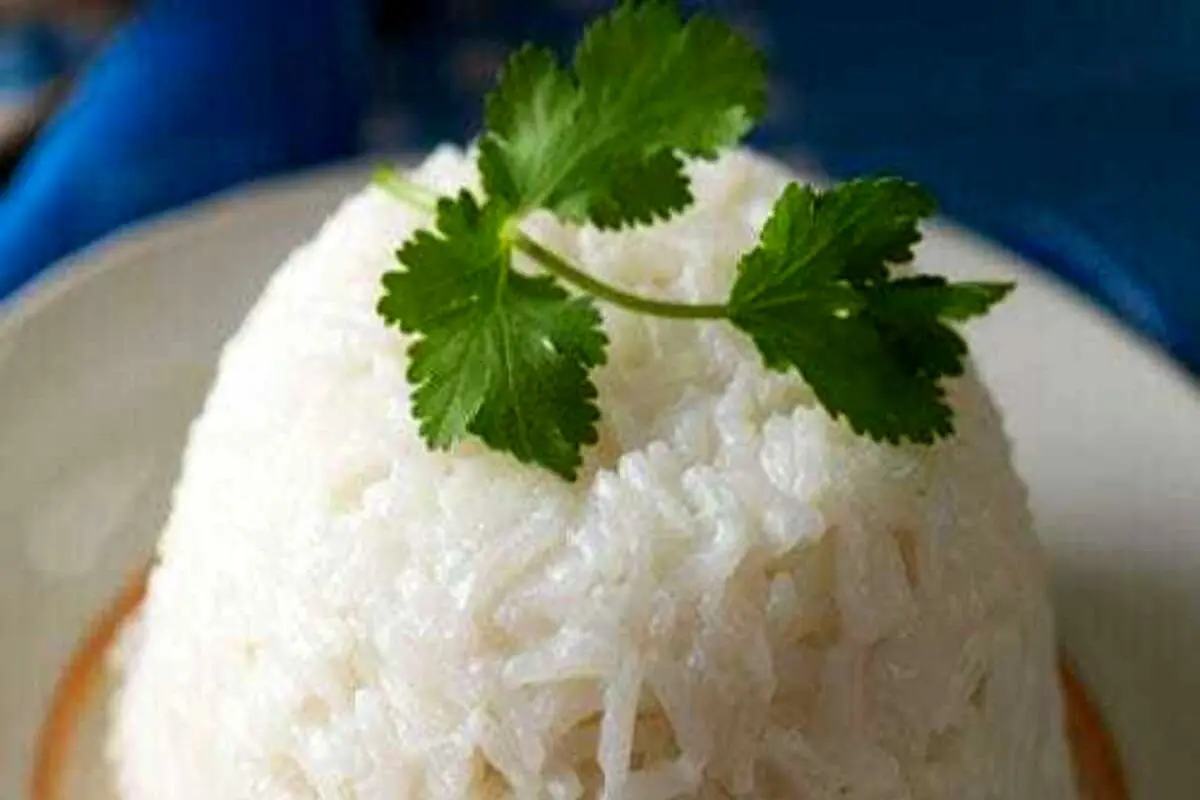 طرز تهیه برنج کته ساده
