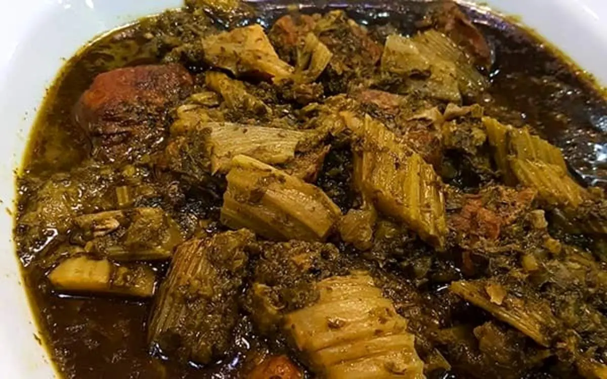 دستور پخت خورش کرفس