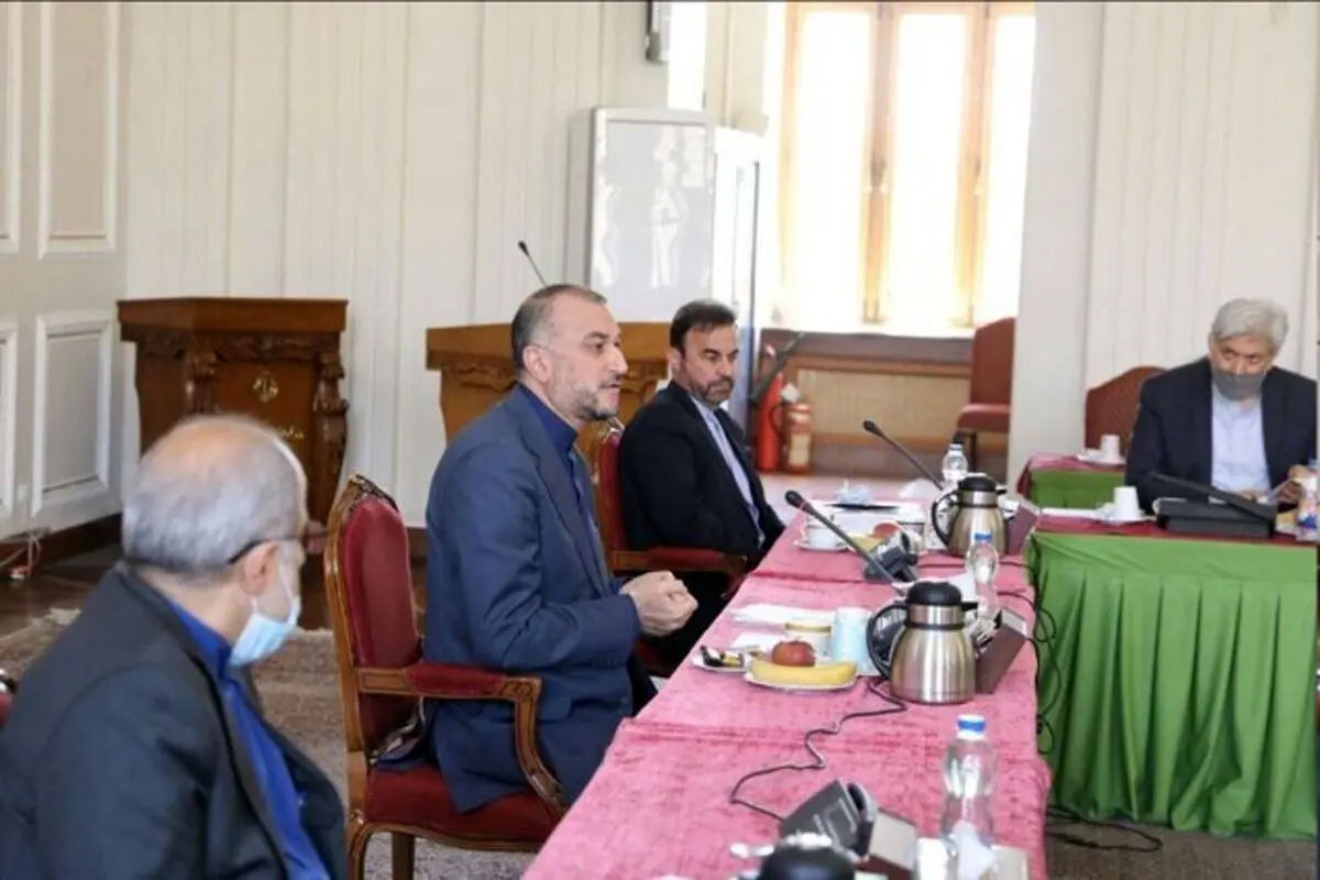 نشست امیرعبداللهیان با مدیران و کارشناسان ارشد معاونت حقوقی و بین‌المللی وزارت امور خارجه