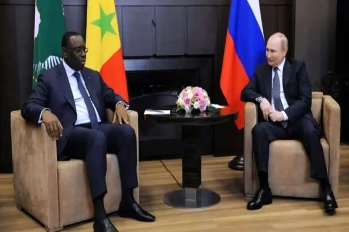 رئیس‌جمهور سنگال به پوتین: کشورهای آفریقایی از قربانیان جنگ در اوکراین هستند
