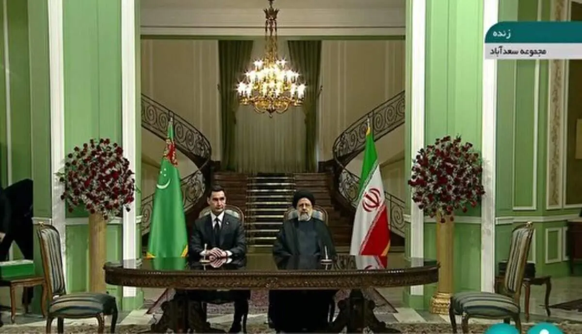 رئیسی: مصمم به امضای سند همکاری راهبردی ۲۰ ساله با ترکمنستان هستیم
