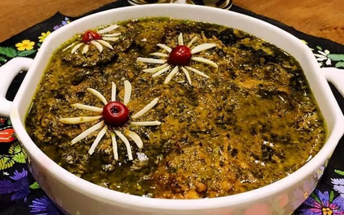 طرز تهیه خورش طلا کوله