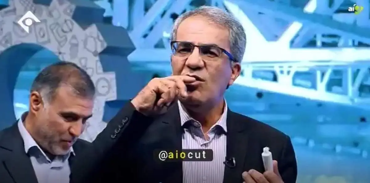 خوردن پماد سوختگی و دیابت در برنامه صدا و سیما! + فیلم