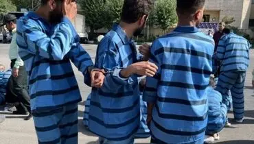 تصاویری از باند سرقت مسلحانه از هایپرمارکت‌ها در اصفهان + فیلم