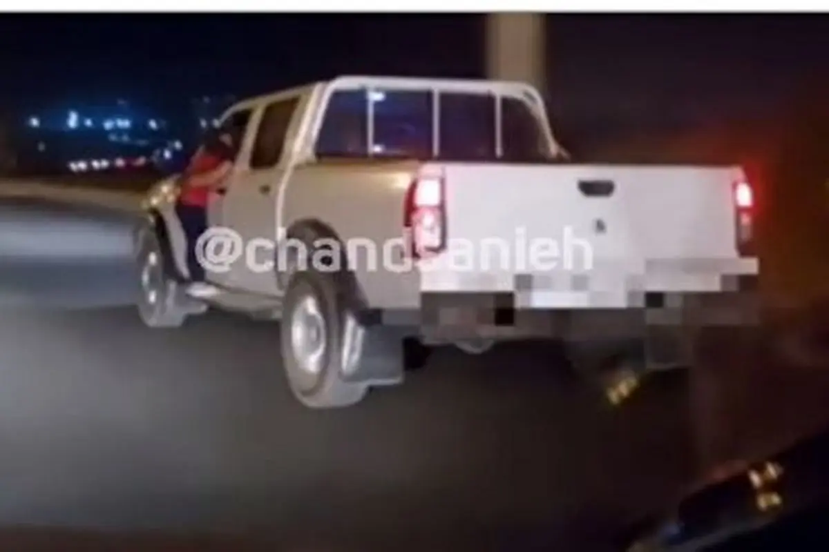 اقدام جنونآمیز راننده کاپرا در شیراز+فیلم