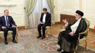 دیدار رئیسی با وزیر امور خارجه جمهوری آذربایجان