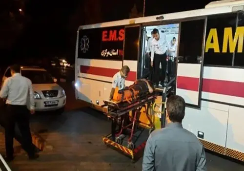   واژگونی اتوبوس در جاده سمنان با ۲۶ مصدوم