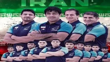 قهرمانی تیم ملی کشتی فرنگی جوانان ایران در آسیا