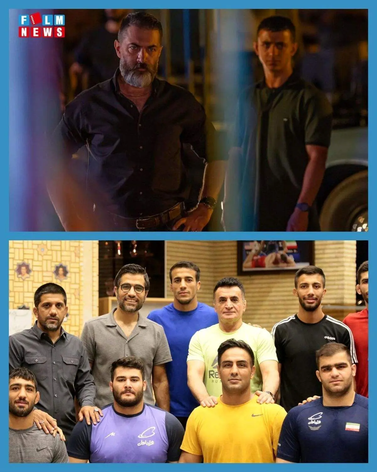 تقدیر ملی‌پوشان تیم ملی کشتی از سازندگان «یاغی»