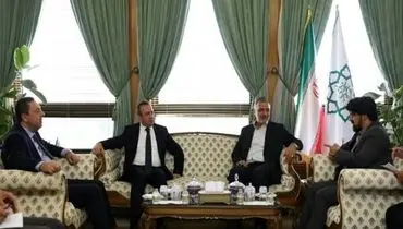 دیدار وزیر امور محلی و محیط‌زیست سوریه با شهردار تهران