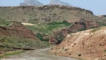 خشکی عجیب رودخانه سیمره + فیلم