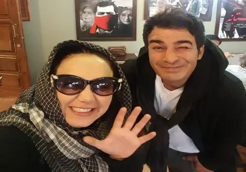 عکس جدیدی که بهنوش بختیاری از خود و یوسف تیموری منتشر کرد