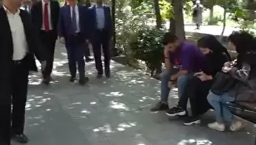 گشت و گذار مرد استراتژیک برجام در تهران+فیلم