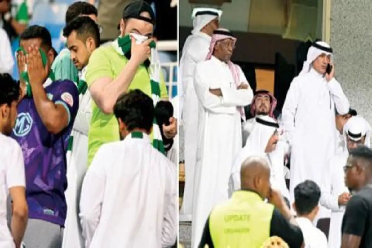 شوک به فوتبال عربستان/ فوت ۱۲ نفر به دلیل سقوط الاهلی!