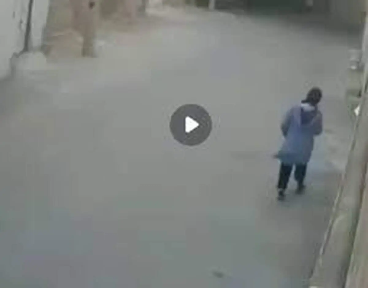 زورگیری گوشی از یک دختر در حال عبور از کوچه ای در دزفول + فیلم